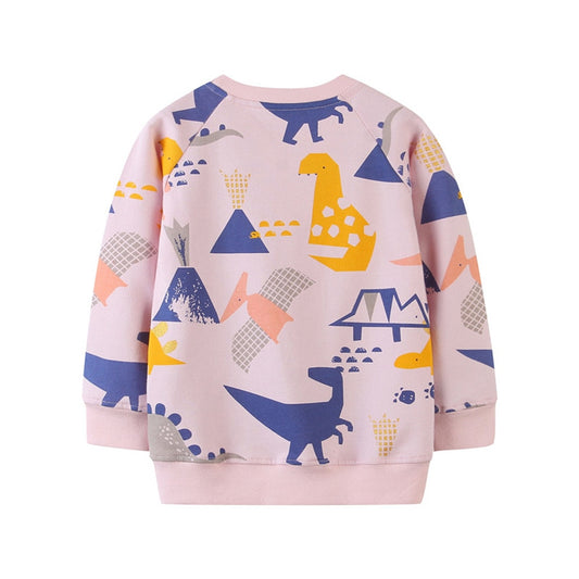 Zeebread Kids Sweatshirts Toddler Baby Girl Hoodie Cool Birthday Clothing Girl Clothes Children's Clothing Infant Girls Sweaters.