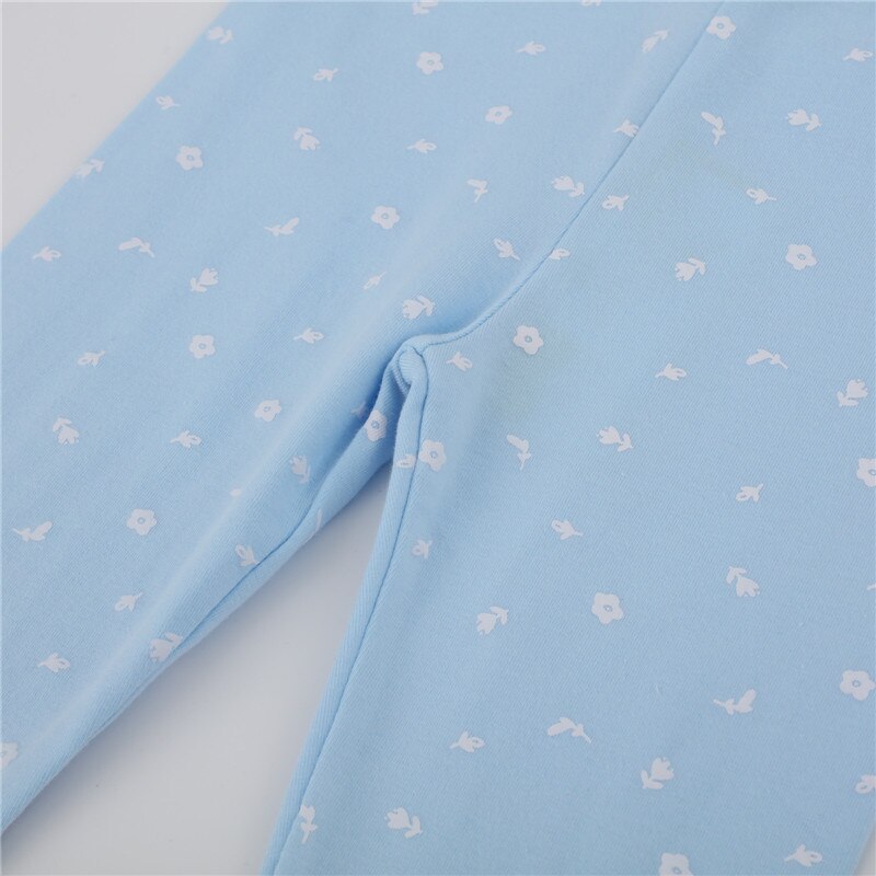 Jumping Meters Cute Baby Girls Leggings ajustados con estampado animal