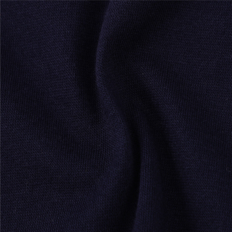 Girls Unicorn Embroidered Long Sleeve Cotton T-shirts - Pink, Navy