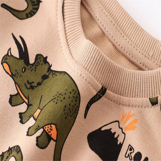 Zeebread New Arrival Apple Print Baby Sweatshirts Cotton Toddler Boys Girls Tops Shirts Hot Selling Children's Clothes.