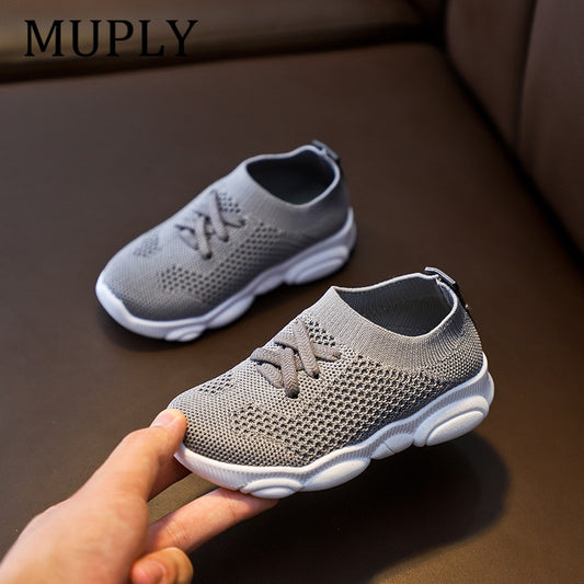 Children's Casual Sneakers with Non-Slip Soft Rubber Soles