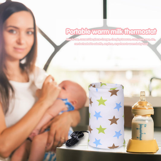 USB Travel Warmer Baby Feeding Bottle Bag.