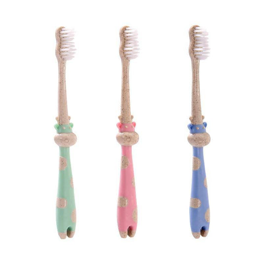 Baby Cute Soft-bristled Cartoon Character Deer Tooth Brush.
