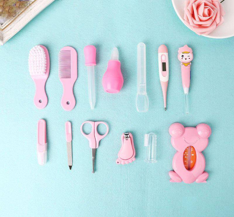 Health Care Portable Grooming Kit Safety Cutter Nail Care Set with Thermometer.