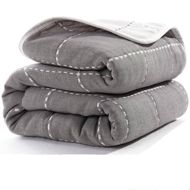 Baby 6 Layers Thick Swaddle Cotton Blanket.