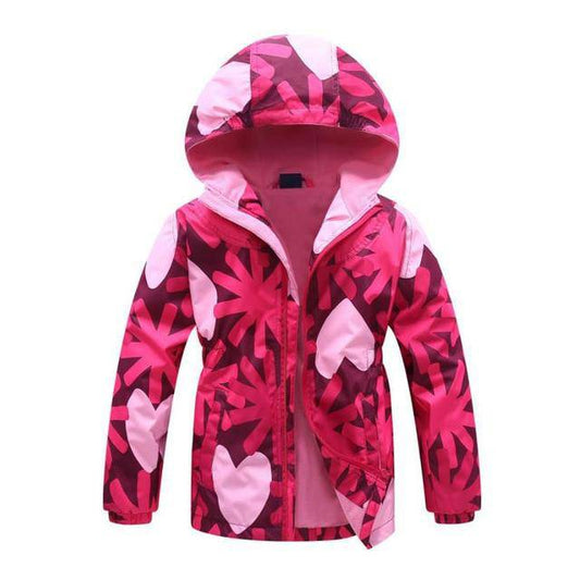 Windbreaker Polar Fleece Windproof Jacket - White, Purple Yellow, Red Pink.
