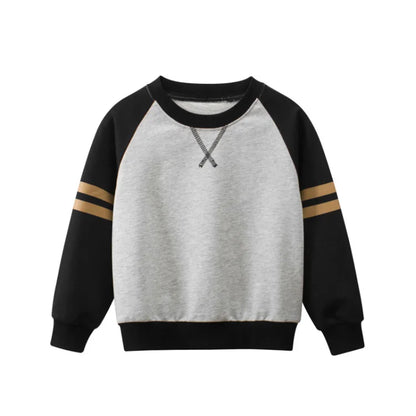 100% Cotton Casual Sports Sweatshirt For Boys And Girls