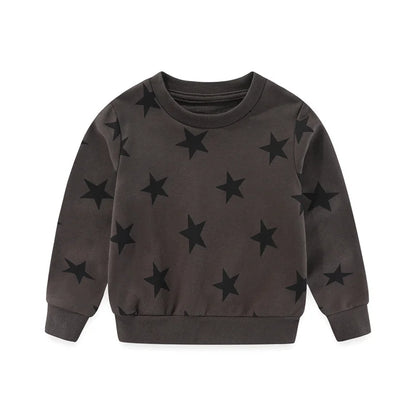 Cotton Sweatshirt and Pants with Different Prints – Green, White, Grey, Yellow, Red, Blue