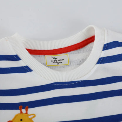 Cotton Sweatshirt and Pants with Different Prints – Green, White, Grey, Yellow, Red, Blue