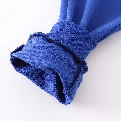 Cotton Casual Sports Trousers – Blue, Yellow